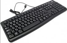 Купить  клавиатура logitech keyboard k120 black usb в интернет-магазине АБСМАРКЕТ!